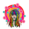 HIPPIE shirt costume