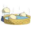 Hot dumplings