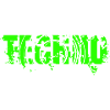 Techno bass box logo