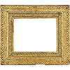 🖼️ Pale gold picture frame