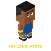 Golden State Pixel Basketball Fan Shirt