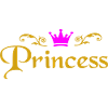 Princess with crown