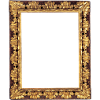 🖼️ brown golden picture frame