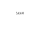 Salam - peace in Arabic