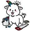 Unicorn DIY Kawaii Carina Capricorno Capra diverte