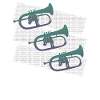 Beau graphique bugle