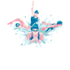 Swimmer swimming
