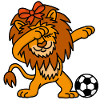 Dab Dabbing Lioness women's Football Netherlands