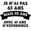 Anniversaire 65 ans