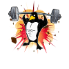 Fitness Penguin - Pumper Penguin