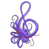Clef octopus