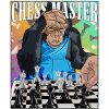 Jeu d’échecs Chimpanzé d’échecs cadeau