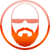 X-Logo round