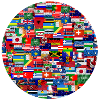 Drapeaux du monde entier