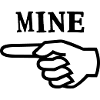 Mine - Hand, Finger pointing