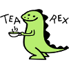 Dino as Tea Rex