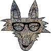 Hipster Wolf