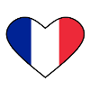 france heart