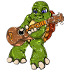 Turtle music guitar
