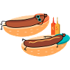 Hot sausages