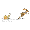 My pace, snail, hare