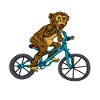 Vélo singe sport