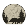 Hunter boar
