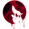 Blut Mond Heulender Wolf