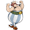 Obelix Flexing