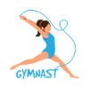 Gymnastics rhythmic gymnastics