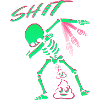 Funny skeleton