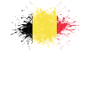 Beglien flag Belgian Belgian