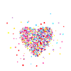 Konfetti im Herzen