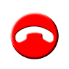 Telephone Cellphone Smartphone Hang up Symbol Icon Gesp