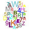 Fleda Mouse Design: Lettere - Numeri - mix