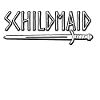 Lettrage Schildmaid avec épée Vikings