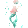 Mermaid with heart