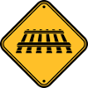 Attention track sign