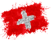 Szwajcaria flaga flaga Nati zespół kibica