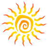Symbol spiral sun gift idea