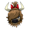 Scottish Highland ganado ternero vaca