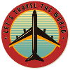 Airplane travel vacation