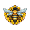 Bee Whisperer with Honeycombs