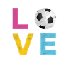 LOVE Soccer Women's Soccer Football