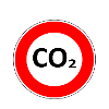 CO2 sign