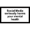 Social media danger health