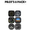 Pilot's 6 Pack.