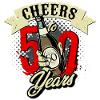 Cheers to your 50th birthday