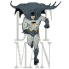 Batman Runs Through the Night