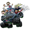 Kid Normal Monster Truck